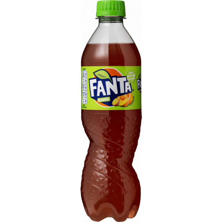Fanta Exotic 50 cl flaske 24x50cl Flasker Potio