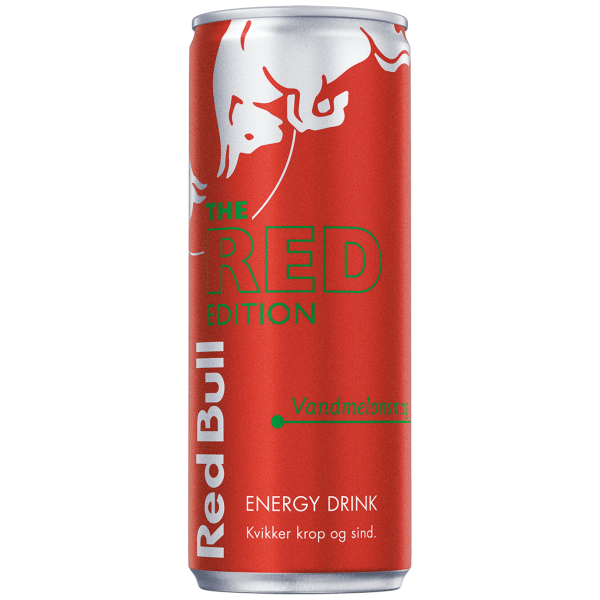 Red Bull Red Edition Vandmelon - 24x25 cl Dåser