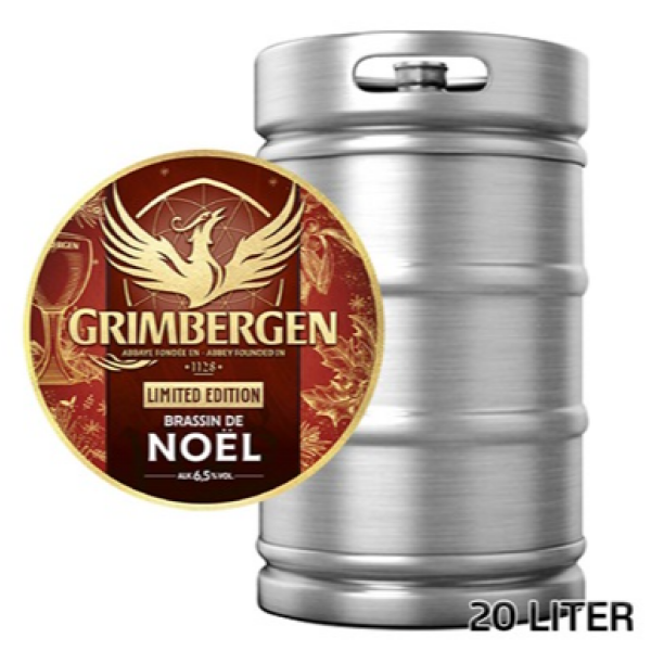 Grimbergen Noël 6,5% (sæson) - 20 liter Fustage