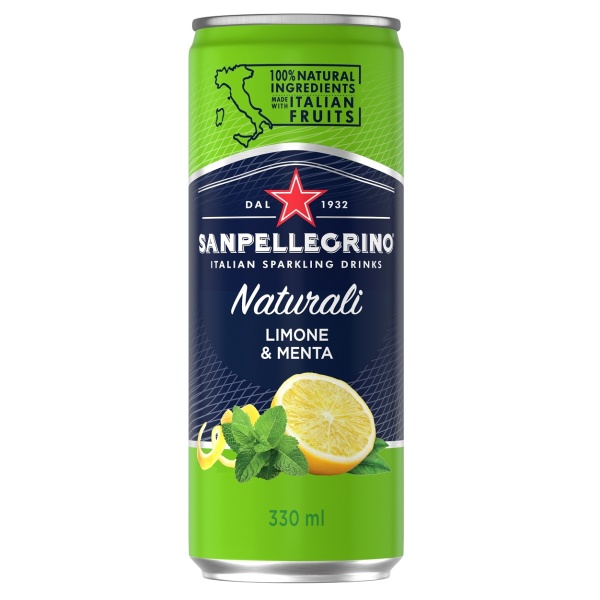 San Pellegrino Limone Menta 24x0.33l