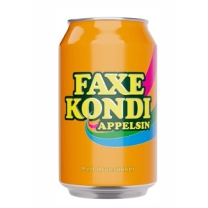 Faxe Kondi Appelsin - 24x33cl Dåser