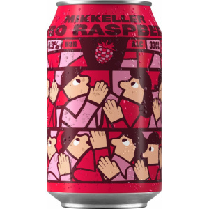 Mikkeller Limbo Raspberry 0,3% (alkoholfri) - 12x33cl Dåser