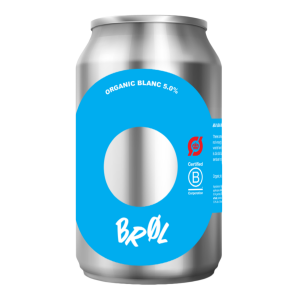 BRØL BLA BLA Blanc Øko 5% 24x33 cl Dåser