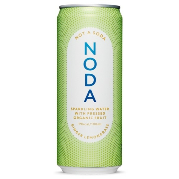 NODA Ingefær Citrongræs Øko 24x33 cl Dåse