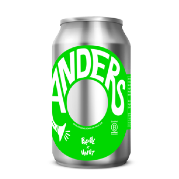 BRØL Anders Øko Alkoholfri 0,5% 24x33 cl Dåser