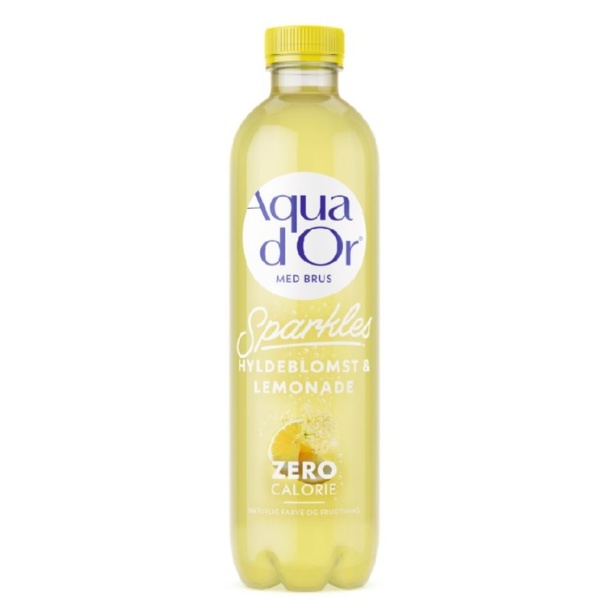 Aqua D'or Hyldblomst/Lemonade m/brus 12x50 cl PET