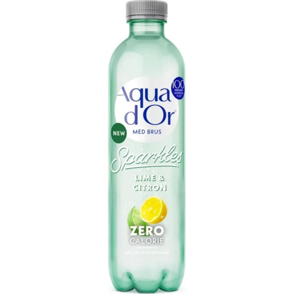 Aqua D'or Lime & Citron m/brus 12x50 cl PET