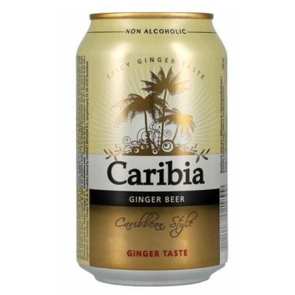 Caribia Ginger Beer - 24x33 cl Dåser
